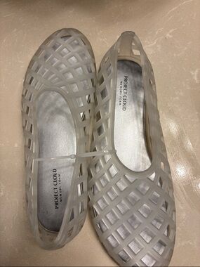 Project Cloud Women's Frosted Jelly Flats - Breathable Slip-On